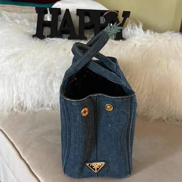 Prada Canapa Blue Denim Prada 💕💕 - Picture 6 of 14